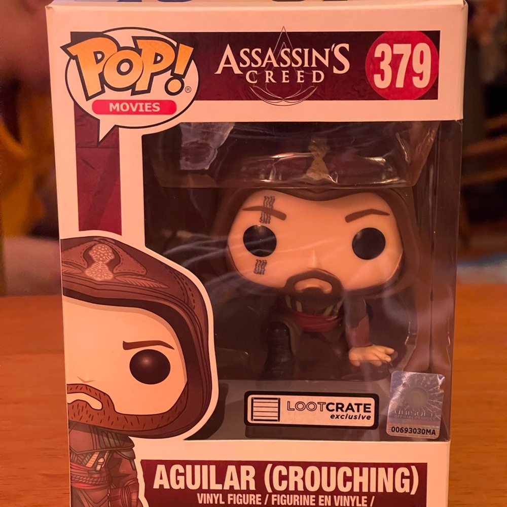 Loot Crate NIB Assassin's Creed Aguilar Crouching Vinyl Figure